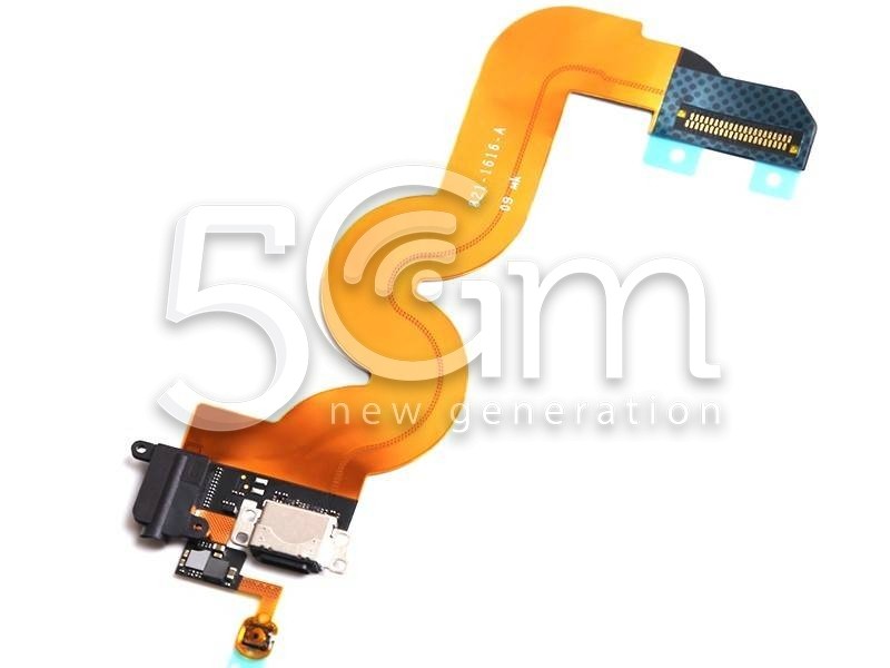 Ipod Touch 5 Black Charging Connector Flex Cable
