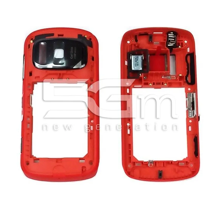 Nokia 808 Pureview Full Red Back Cover