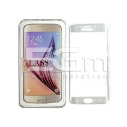 Premium Tempered Glass Protector Trasparent Glitter Samsung SM-G925 S6 Edge