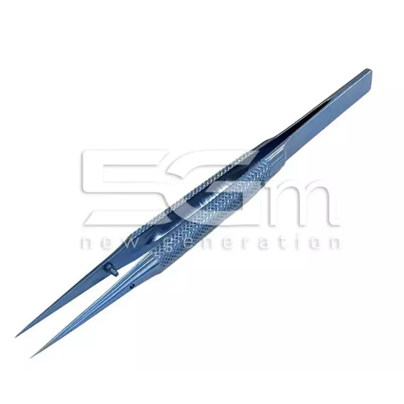 Pinzetta Per Elettronica In Titanio Oftalmico 16CM