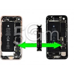 Connettore 20 Pin Su Scheda-Madre Connessione LCD iPhone 7 - iPhone 8