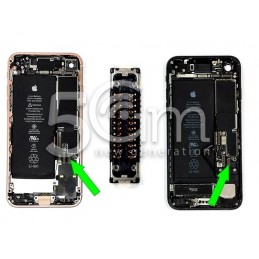 Connettore 23 Pin Su Scheda-Madre Connessione Touch Screen IPhone 7 - iPhone 8