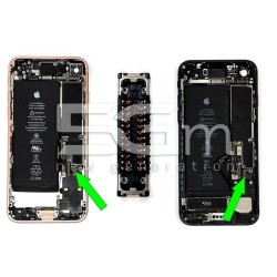 Connettore 23 Pin Su Scheda-Madre Connessione Touch Screen IPhone 7 - iPhone 8