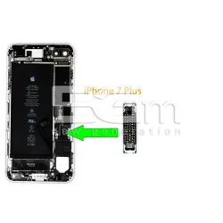Connettore 12 Pin Su Scheda-Madre Connessione Touch Screen IPhone 7  Plus