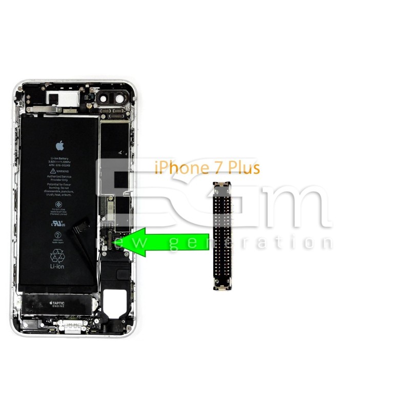 Connettore 24 Pin Su Scheda-Madre Connessione LCD IPhone 7 Plus
