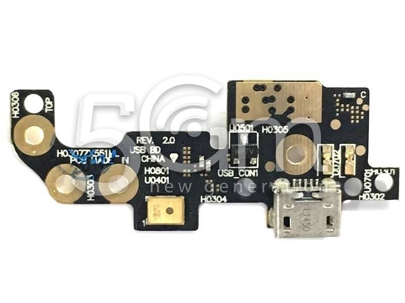 Charge Connector + Small Board Asus ZenFone Zoom ZX551ML