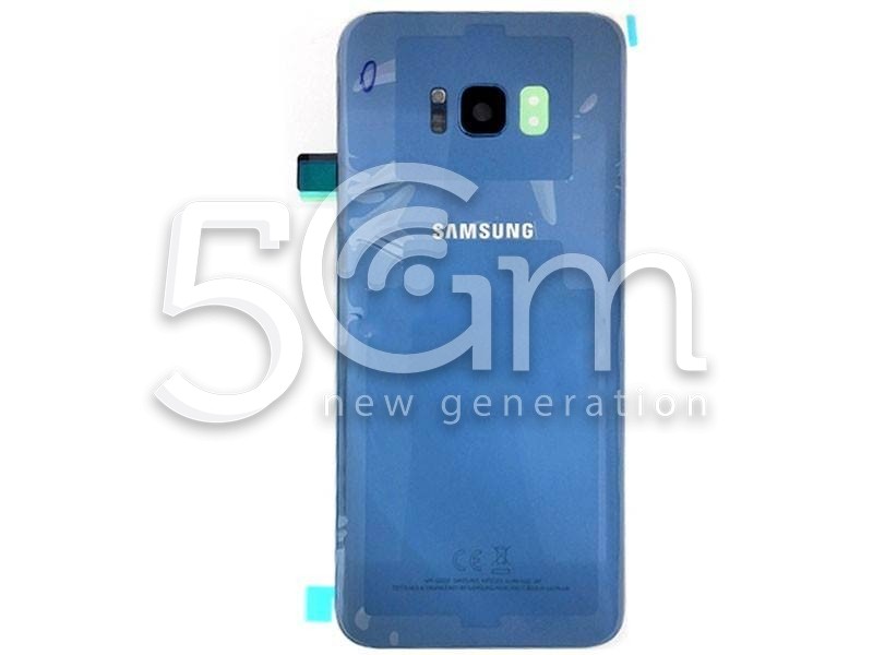 Retro Cover Blu Samsung SM-G955 S8 Plus