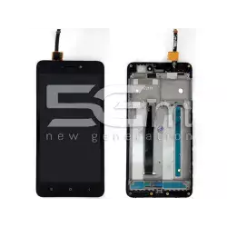 Display Touch Black + Frame Xiaomi Redmi 4A