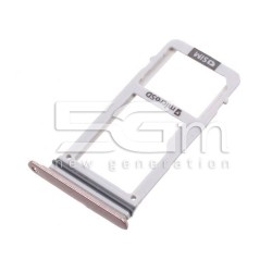 Sim Card/SD Card Tray Pink Samsung SM-A320 A3 2017