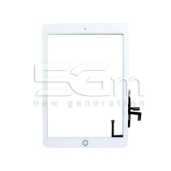 Touch Screen Bianco + Tasto Home iPad 2017 No Logo