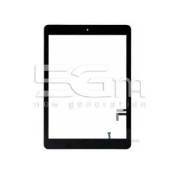 Touch Screen Nero + Tasto Home iPad 2017 No Logo