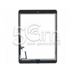 Touch Screen Black + Home Button Flat Cable iPad 2017