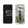 Lcd Touch Black + Frame Silver Alcatel OT-6060S Idol 5S