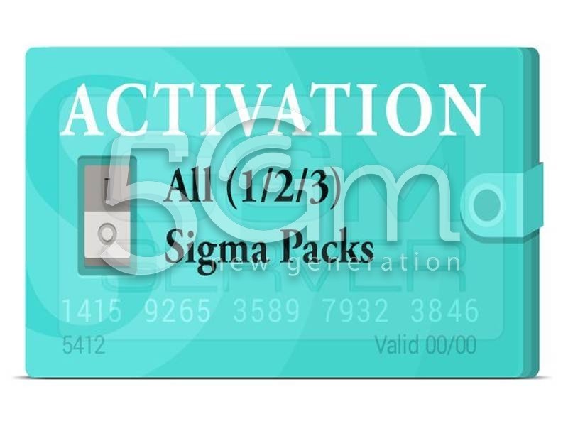 Sigma Pack 1 + Pack 2 + Pack 3 Activation