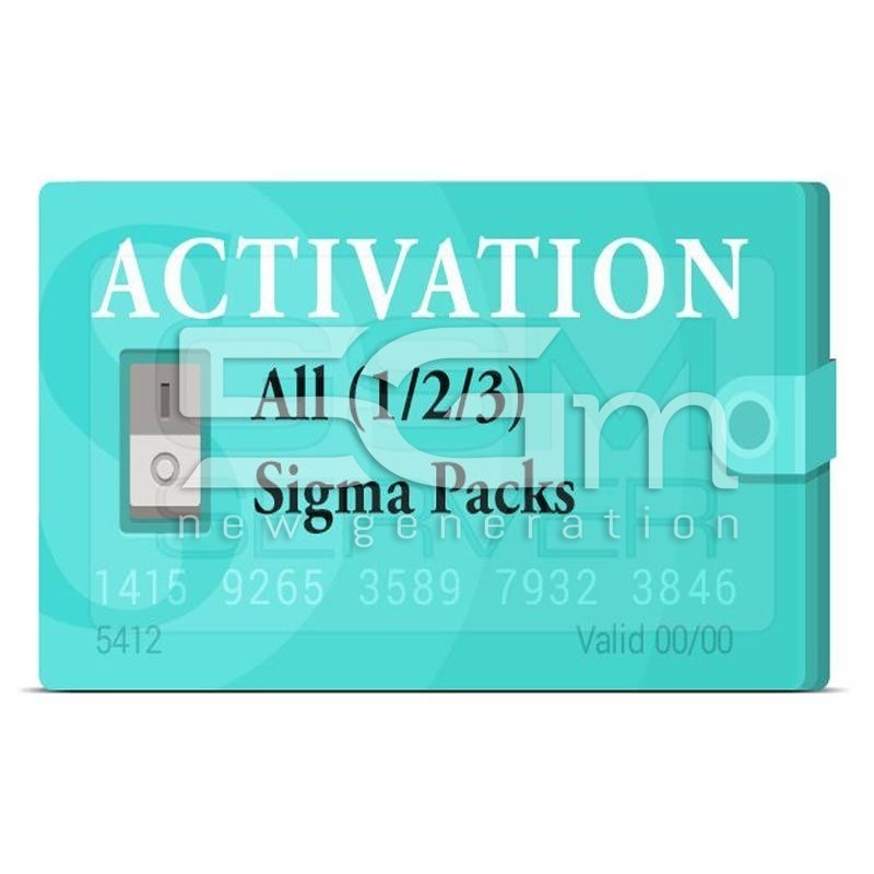 Sigma Pack 1 + Pack 2 + Pack 3 Activation