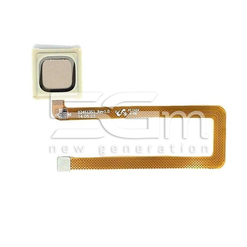 Fingerprint Gold Flat Cable Huawei Mate 7