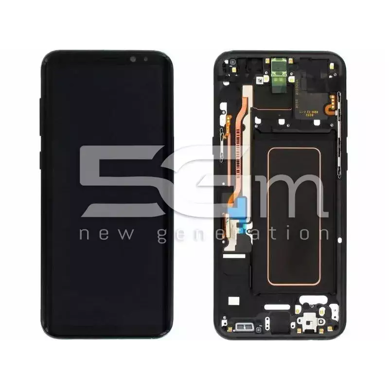 Display Touch Gold  + Frame Samsung SM-G955F S8 Plus