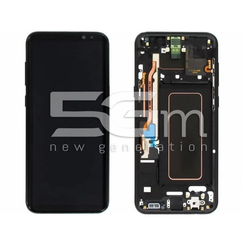 Display Touch Gold  + Frame Samsung SM-G955F S8 Plus