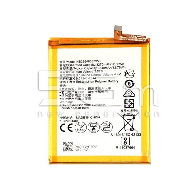 Batteria HB386483ECW Huawei Nova Plus No Logo