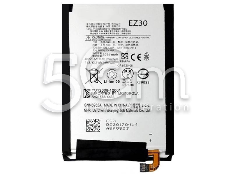 Battery EZ30 3025 mAh Motorola Nexus 6 No Logo