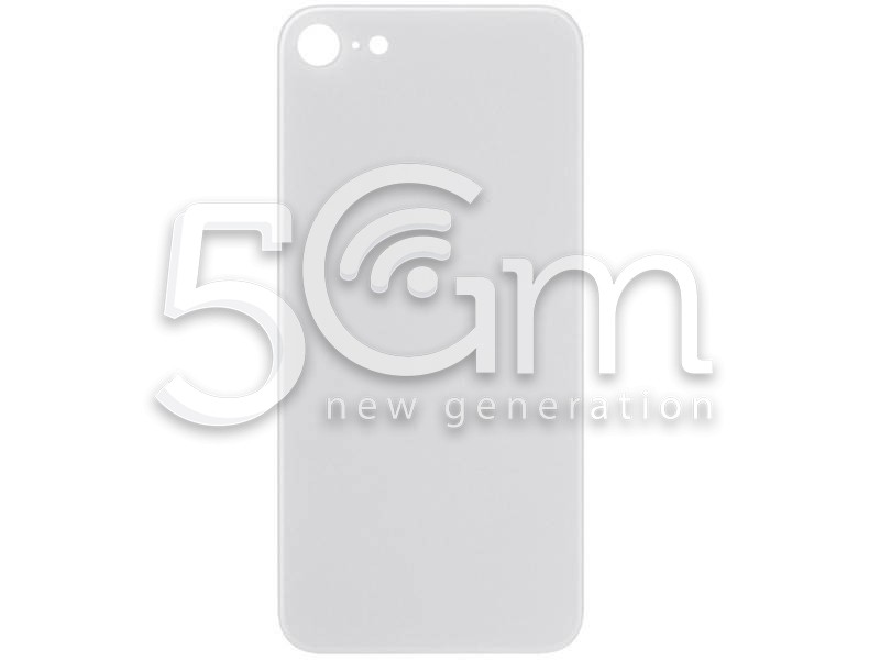 Retro Cover Bianco Iphone 8 No Logo