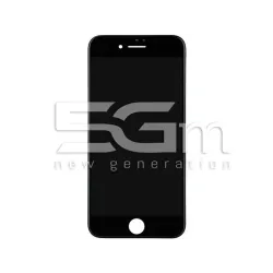 Vetro Nero + Frame Ultra Resistente IPhone 8