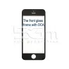 Vetro Nero Con Pellicola Oca + Frame iPhone 5C