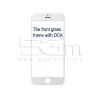Fehér Üveg OCA Fóliával + Keret iPhone 6S Plus | 5G-M
