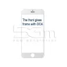 Vetro Bianco Con Pellicola Oca + Frame iPhone 6