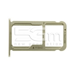 Sim card/SD Card Tray Holder Gold Honor 8