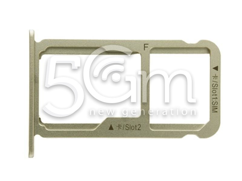 Sim card/SD Card Tray Holder Gold Honor 8