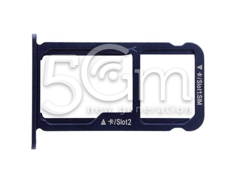 Sim card/SD Card Tray Holder Blue Honor 8