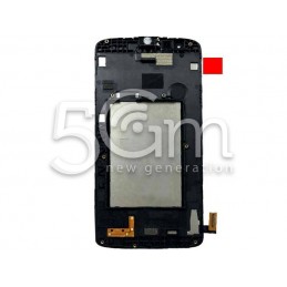 Display Touch Nero + Frame LG K8 4G K350N 