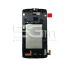 Display Touch Nero + Frame LG K8 4G K350N 
