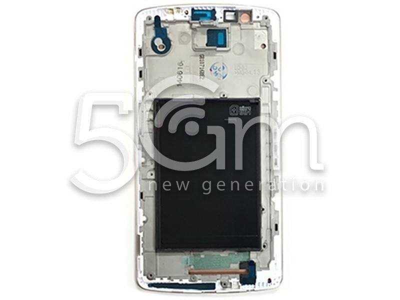 LG G3 D855 White LCD Frame 