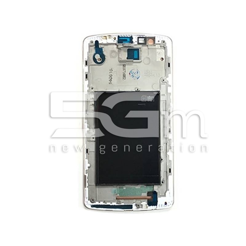 LG G3 D855 White LCD Frame 