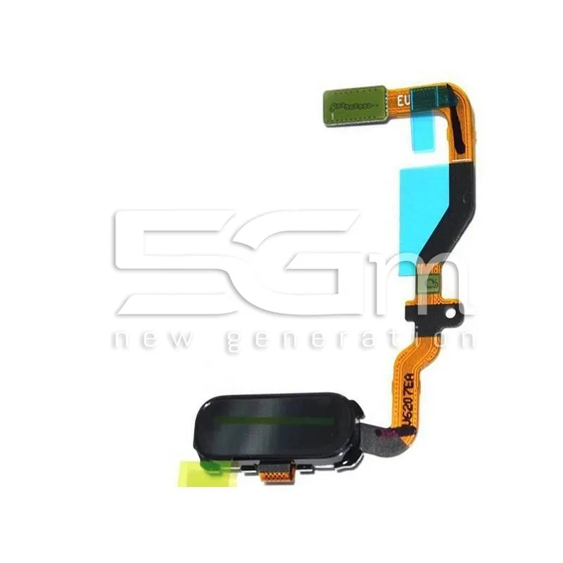 Tasto Home Nero + Flat Cable Samsung SM-G930 S7