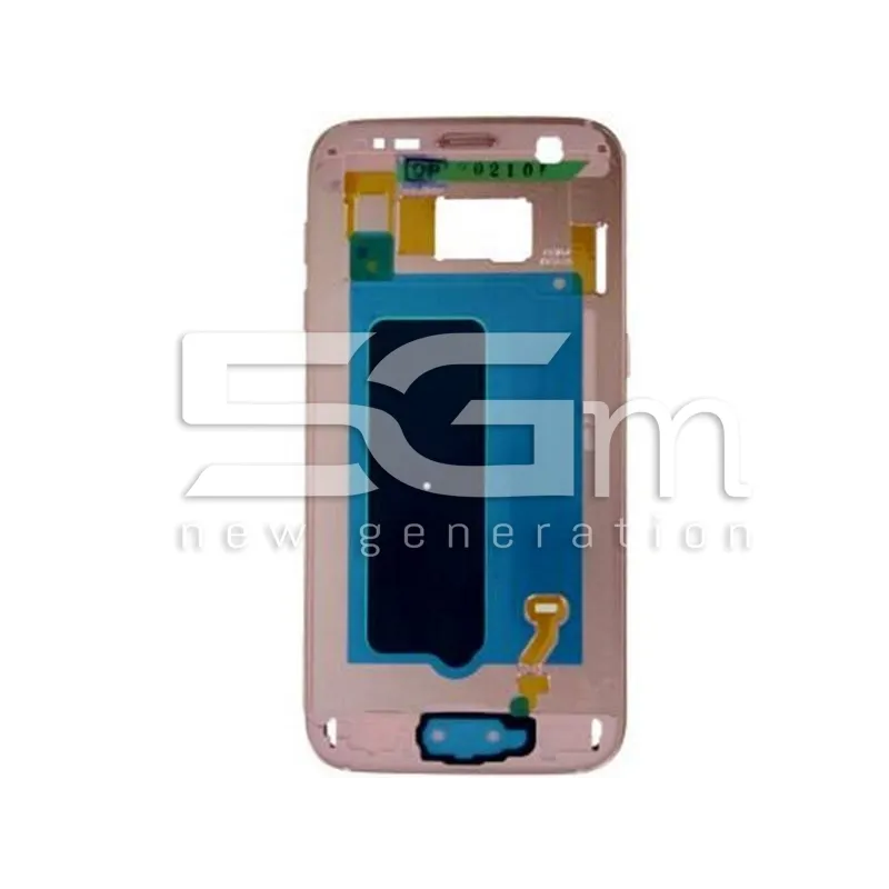 Middle Frame Pink-Gold Samsung SM-G930 S7 | Store Online 5G-M