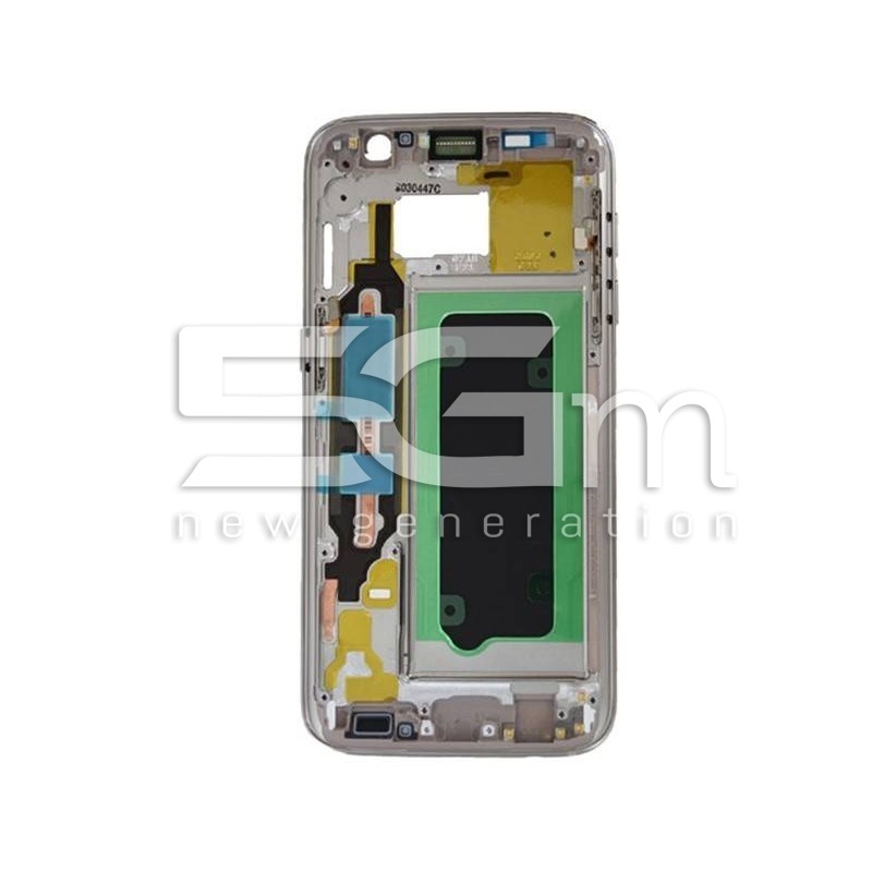 Samsung SM-G930 S7 Gold Middle Frame 