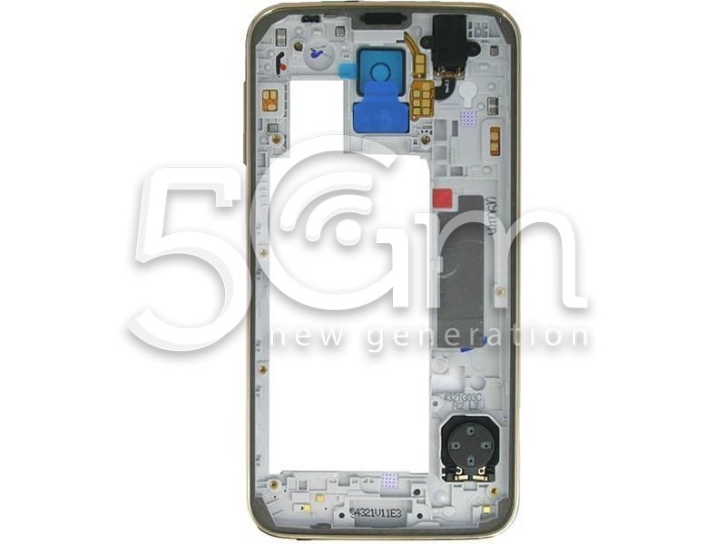 Middle Frame Gold Completo Samsung G900f