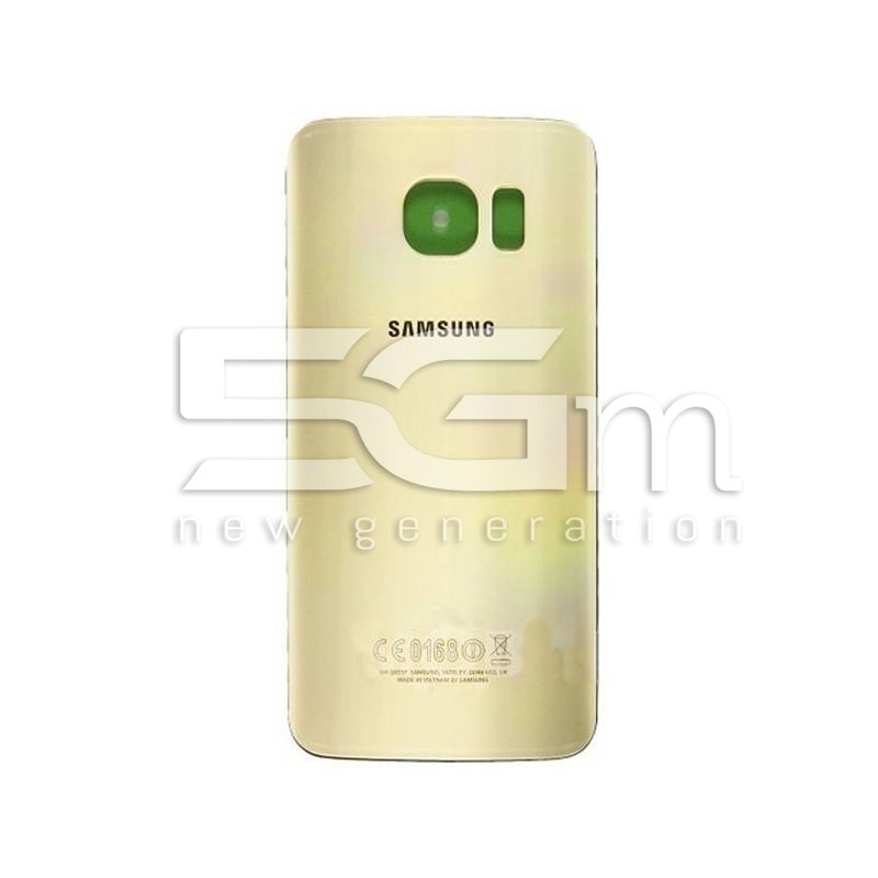 Retro Cover Gold + Adesivo Guarnizione Samsung G925 Ori