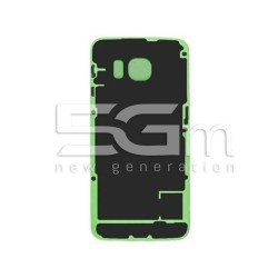 Retro Cover Verde + Adesivo Guarnizione Samsung G925 