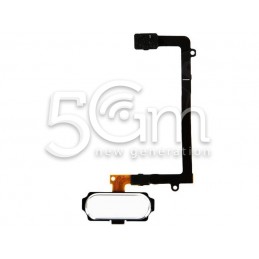 Tasto Home Bianco + Flat Cable Samsung SM-G925 S6