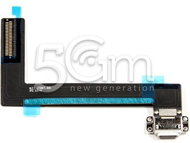 iPad Air 2 White Charging Connector Flex Cable