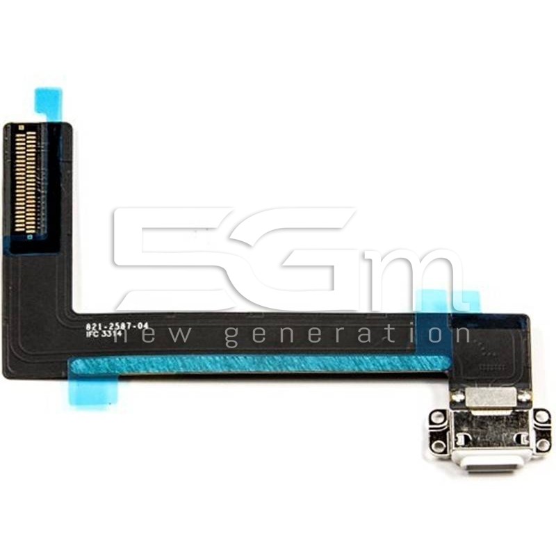 iPad Air 2 White Charging Connector Flex Cable