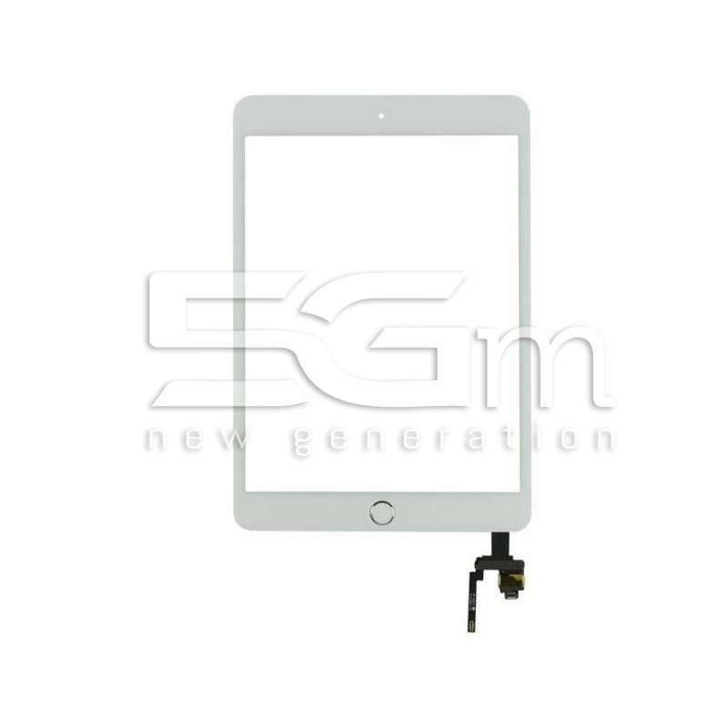 Touch Screen white Complete iPad Mini 3 No Logo