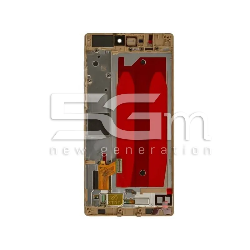 Huawei P8 Gold Touch Display + Frame