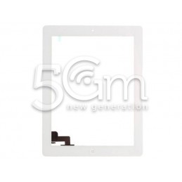 Ipad 2 White Touch Screen + Biadeshive + Includes Home Button No Logo
