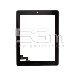 iPad 2 Black Touch Screen + Biadhesive + Full Central Button