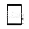 Touch Screen Nero + Biadesivo + Tasto Centrale Compleato iPad Air No Logo